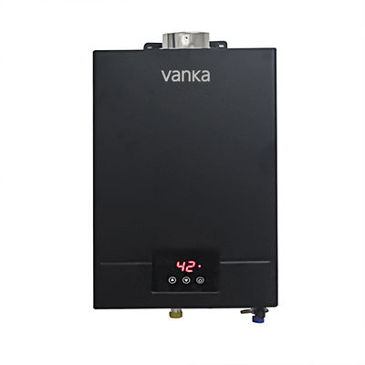 12L容量デジタルガス水温器 デジタル温度調節装置と壁式設計