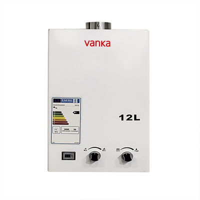 デジタル温度調節可能 強制排気ガス 給水器 高効率 12L - 24L