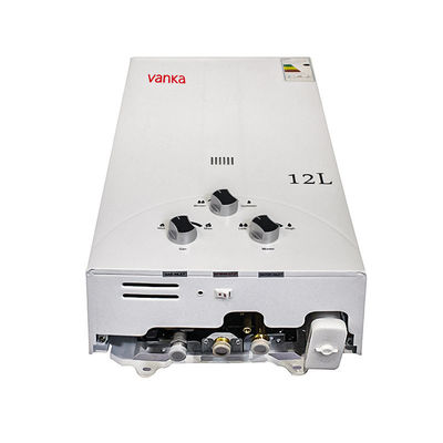 12L 壁掛けのタンクなしガスの水温器 110V 電源付き 注文式シャワーシステム