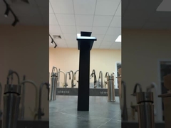 デッキ 設置 ステンレス スチール 浴室 洗面台 冷や温かい水の水槽