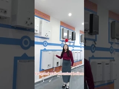 家庭用中央暖房と温水供給のために天然ガスを利用する壁掛けコンボボイラー