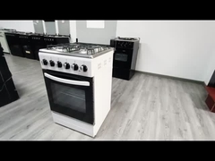 4 燃焼器 ガス 炉 家庭 用 の コンベクション グリル と 温熱 ガラス ストック