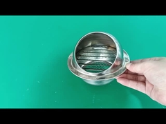 ステンレス鋼 丸い壁 防雨 防風 排気口